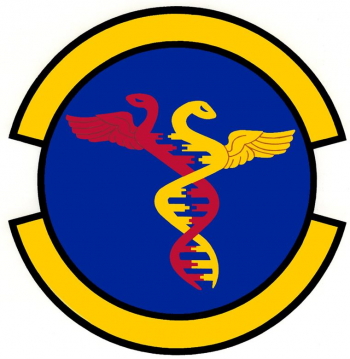 Coat of arms (crest) of the 859th Diagnostics and Therapeutics Squadron, US Air Force