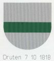 Wapen van Druten/Coat of arms (crest) of Druten