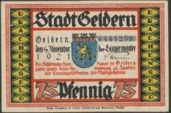 Wappen von Geldern/Arms (crest) of Geldern