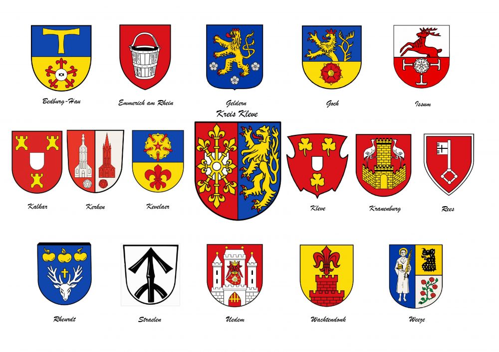 Wappen von Kleve (Coat of arms (crest) of Kleve)
