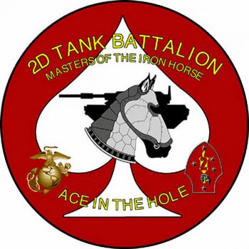 Coat of arms (crest) of the 2nd Tank Battalion, USMC