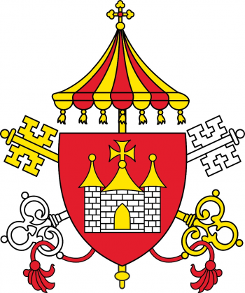 Arms (crest) of Basilica of St. Benedict, Hronský Beňadik