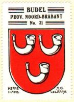 Wapen van Budel/Arms (crest) of Budel