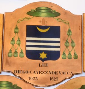 Arms (crest) of Diego Cabeza de Vaca