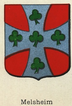 Blason de Melsheim/Coat of arms (crest) of {{PAGENAME