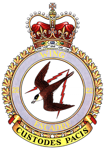 Coat of arms (crest) of the No 22 Wing, Royal Canadian Air Force