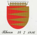 Wapen van Rhoon/Coat of arms (crest) of Rhoon