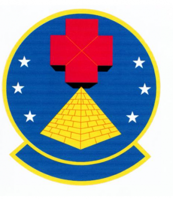 Coat of arms (crest) of the 12th Medical Support Squadron, US Air Force