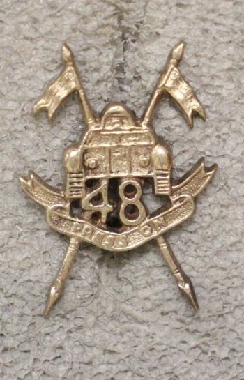 Blason de 48th Armoured Regiment, Indian Army/Arms (crest) of 48th Armoured Regiment, Indian Army