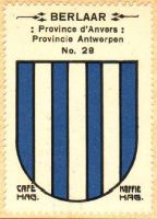 Wapen van Berlaar/Arms (crest) of Berlaar