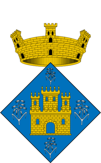 Escudo de Castelldans/Arms (crest) of Castelldans