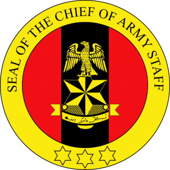 Coat of arms (crest) of the Chief of the Army Staff, Nigerian Army