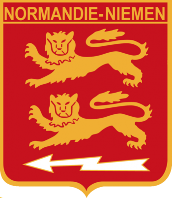 Blason de Fighter Squadron 2-30 Normandie-Niemen, French Air Force/Arms (crest) of Fighter Squadron 2-30 Normandie-Niemen, French Air Force