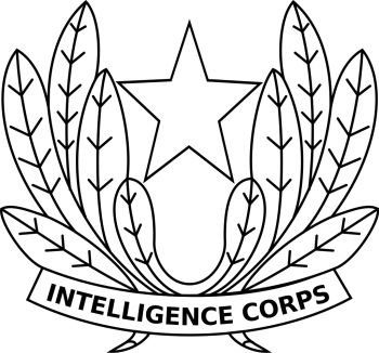 Coat of arms (crest) of Indian Intelligence Corps, Indian Army