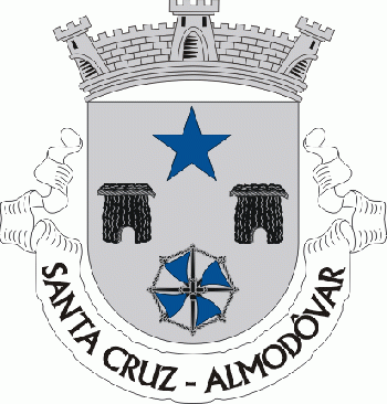 Brasão de Santa Cruz (Almodôvar)/Arms (crest) of Santa Cruz (Almodôvar)
