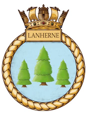 Coat of arms (crest) of the Training Ship Laherne, South African Sea Cadets