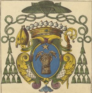 Arms (crest) of Michel Poncet de la Rivière (Uzès)