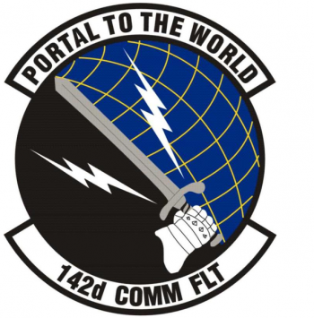 Coat of arms (crest) of the 142nd Communications Flight, Oregon Air National Guard