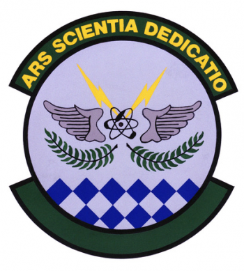 Coat of arms (crest) of the 384th Avionics Maintenance Squadron, US Air Force