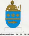 Wapen van Genemuiden/Coat of arms (crest) of Genemuiden