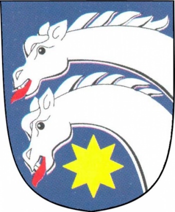 Arms (crest) of Nezamyslice (Prostějov)