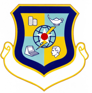 Coat of arms (crest) of the San Antonio Data Services Center, US Air Force