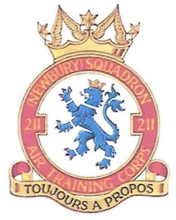Coat of arms (crest) of the No 211 (Newbury) Squadron, Air Training Corps