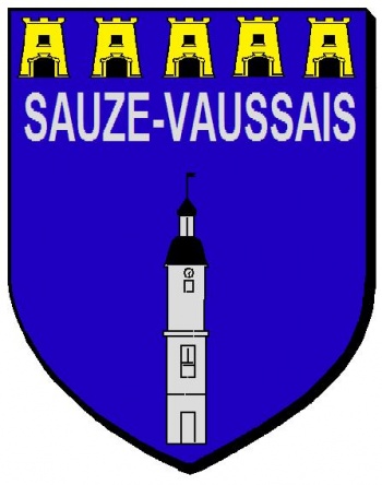 Blason de Sauzé-Vaussais/Arms (crest) of Sauzé-Vaussais