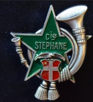 Coat of arms (crest) of the Stephane Company, 13th Alpine Chasseur Battalion, French Army