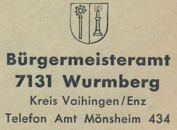 Wappen von Wurmberg/Coat of arms (crest) of Wurmberg