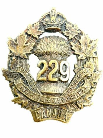 Coat of arms (crest) of the 229th (South Saskatchewan) Battalion, CEF