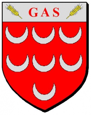 Blason de Gas/Arms (crest) of Gas