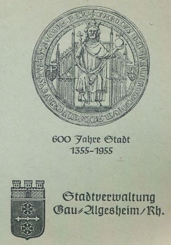 Wappen von Gau-Algesheim/Coat of arms (crest) of Gau-Algesheim