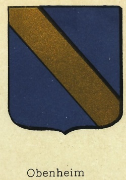 Blason de Obenheim/Coat of arms (crest) of {{PAGENAME
