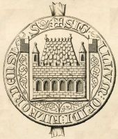 Wapen van Vilvoorde/Arms (crest) of VilvoordeSeal from 1355