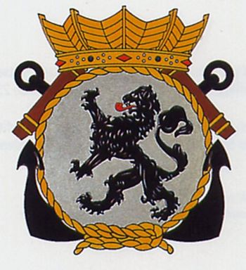 Coat of arms (crest) of the Zr.Ms. Dubois, Netherlands Navy