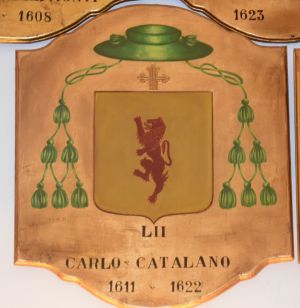 Arms (crest) of Carlo Catalano