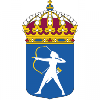 Coat of arms (crest) of the HMS Artemis, Swedish Navy