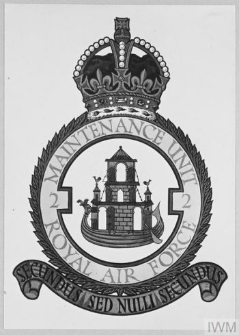 Coat of arms (crest) of the No 2 Maintenance Unit, Royal Air Force