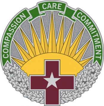 Coat of arms (crest) of the Regional Health Command Central, US Army