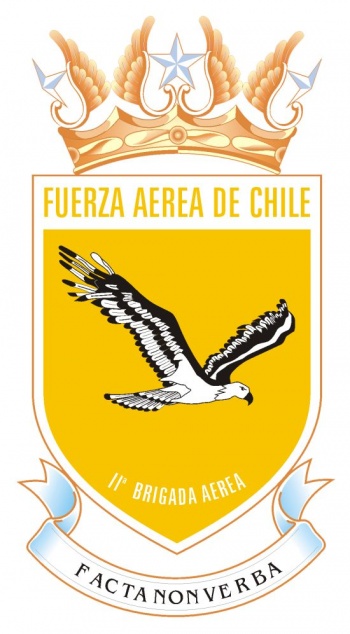 Blason de Second Aerial Brigade of the Air Force of Chile/Arms (crest) of Second Aerial Brigade of the Air Force of Chile