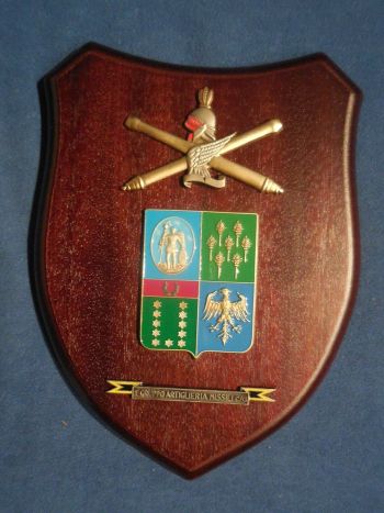 Coat of arms (crest) of the 1st Anti-Aircraft Missile Group, Italian Army