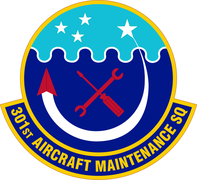 File:301st Aircraft Maintenance Squadron, US Air Force.png