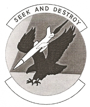 Coat of arms (crest) of the 30th Tactical Missile Squadron, US Air Force