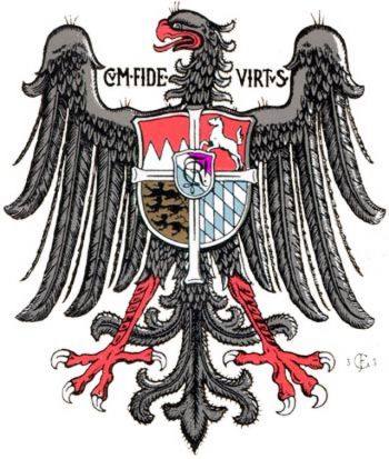 Arms of Katholische Deutsche Studentenverbindung Franco-Raetia zu Würzburg
