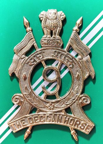 Coat of arms (crest) of 9th Horse (The Deccan Horse), Indian Army