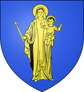 Arms (crest) of Abbey of Notre Dame de la Barre