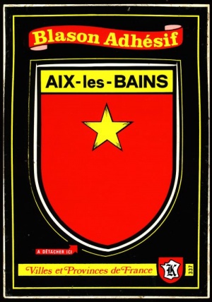 Blason de Aix-les-Bains/Coat of arms (crest) of {{PAGENAME