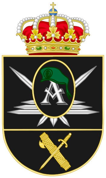 Coat of arms (crest) of Guardia Civil Auxiliary (disbanded)