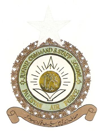 Coat of arms (crest) of the Junior Command and Staff School, Pakistan Air Force